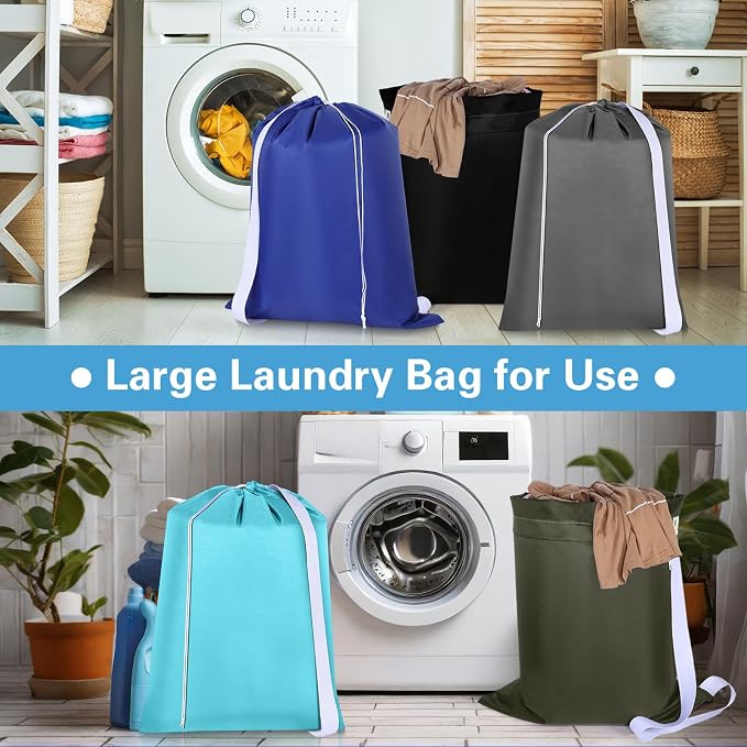 10 Pcs Nylon Extra Large Laundry Bag - Image 4