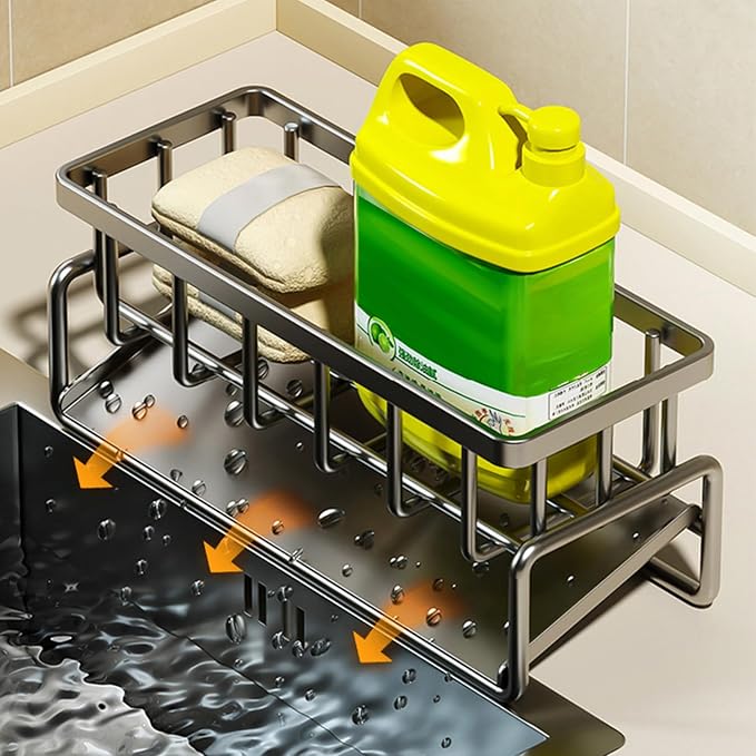 Sponge Holder for Kitchen Sink, Sink Caddy - Image 3