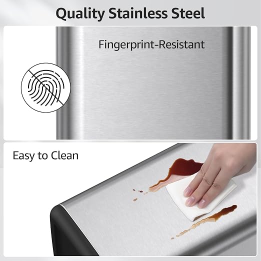 Mbillion 2.4 Gal Stainless Steel Open - Image 4