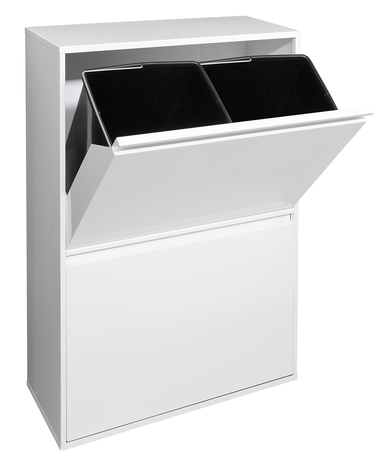 Arregui Trash and Recycling Bin with 4 Cubes, Basic CR601-B