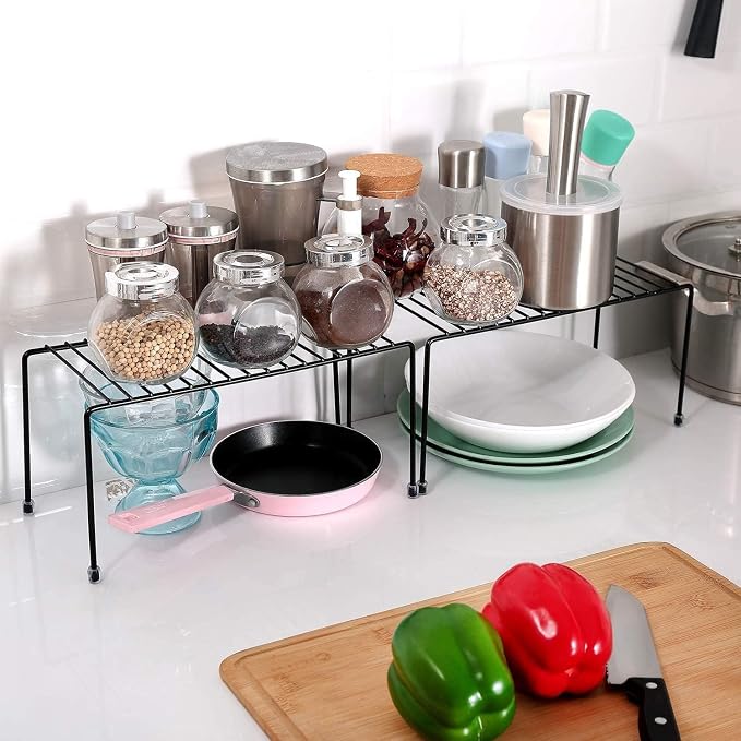 Kitchen Shelves, Cabinet Organization Mini Storage Shelf, Storage Rack Organizer - Image 2