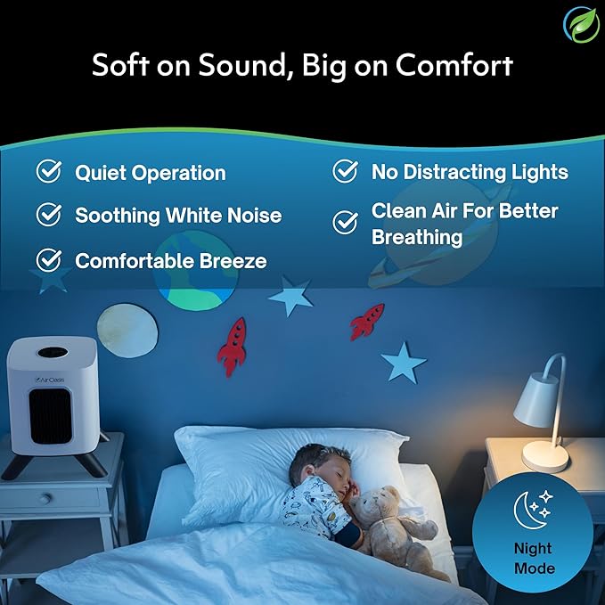 Air Oasis iAdapt 2.0 H13 HEPA Filter Air Purifier | Whole Home Healthy Air - Image 7