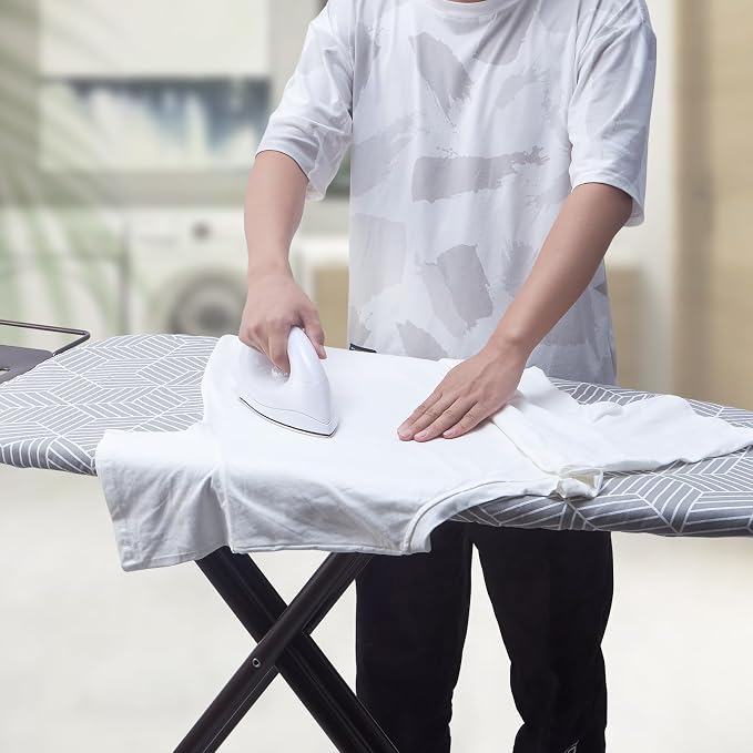 Wide Ironing Board Cover with Padding 18 x 49 inch Heat Reflective with Hook - Image 6