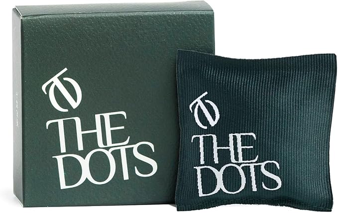 THEDOTS Series Frosted Ebony Car Vent Clip, Fabric Sachet Air Freshener by Giovahannah