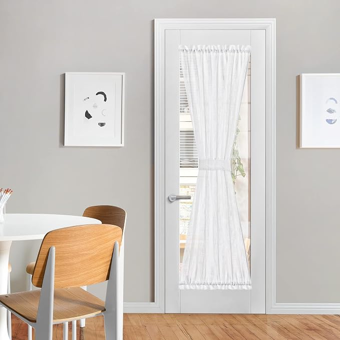NICETOWN Sheer French Door Curtain by NICETOWN