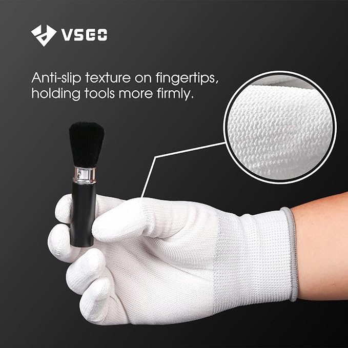 VSGO Professional Camera Cleaning Gloves Anti-Static - Image 4