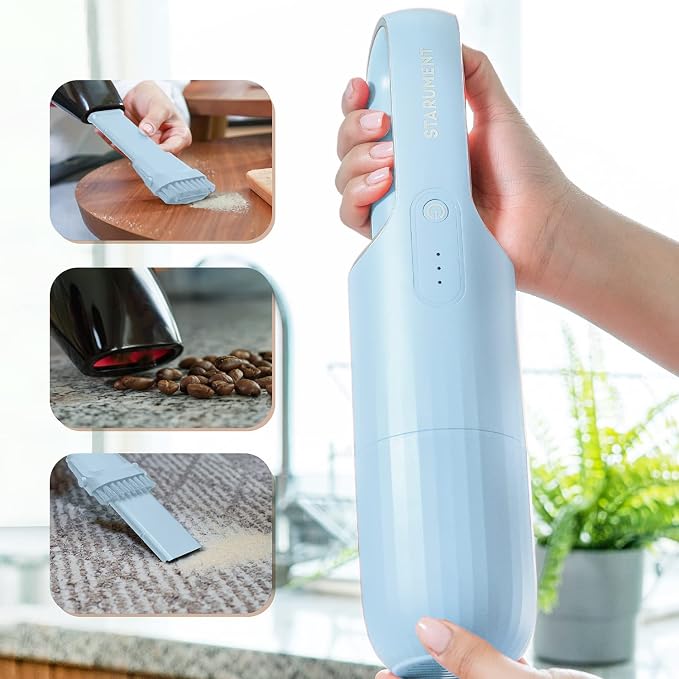 STARUMENT Portable Hand Vacuum Cleaner Handheld Cordless Cleaner - Image 3
