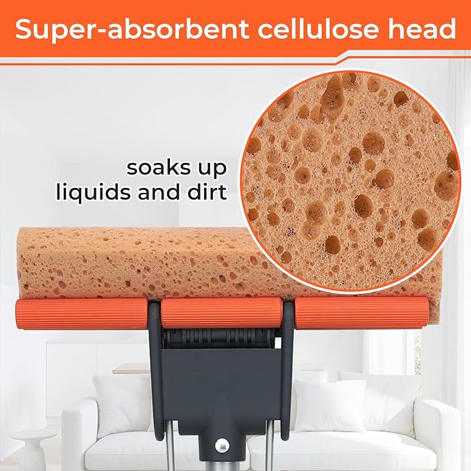 Sponge Mops for Floor Cleaning - Image 2