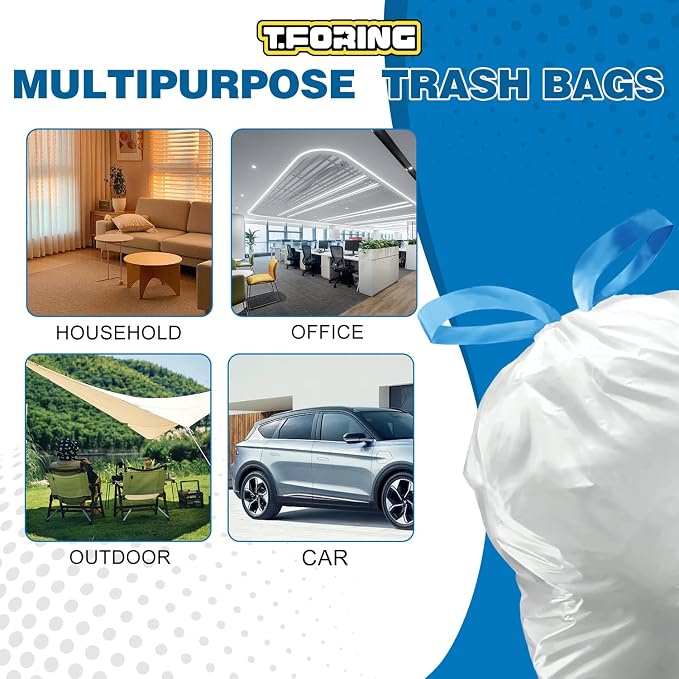 1.2 Gallon Mini Trash Bags Drawstring - Image 5
