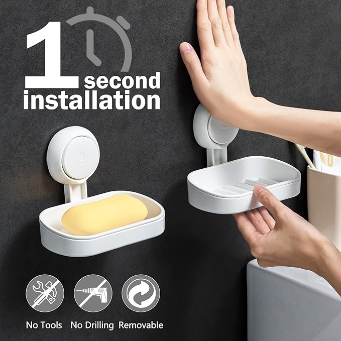 LEVERLOC Soap Holder Suction Cup - Image 2