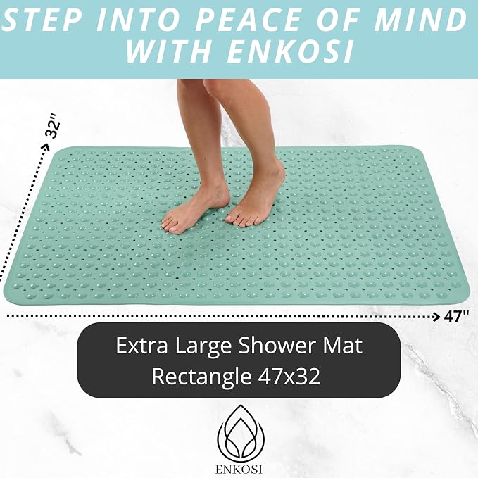 ENKOSI Extra Large Shower Mat Non Slip - Image 4