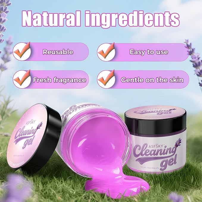 ASFSKY Car Cleaning Gel Cleaning Putty Universal Dust Cleaning Car Interior - Image 6