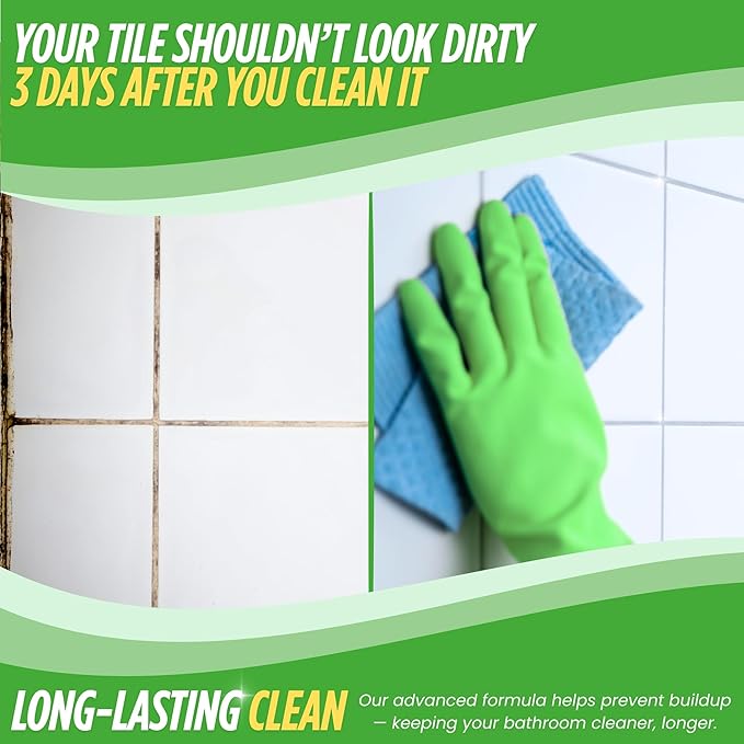 Oh Yuk Tub and Tile Cleaner – Concentrate Refill Makes 4 Bottles | Dissolves - Image 5