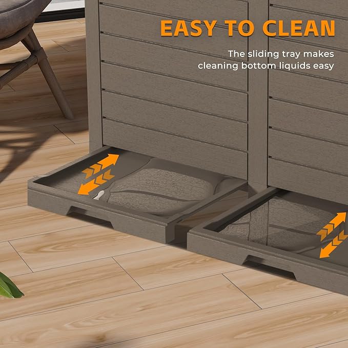 62-Gallon Outdoor Trash Can - Image 4
