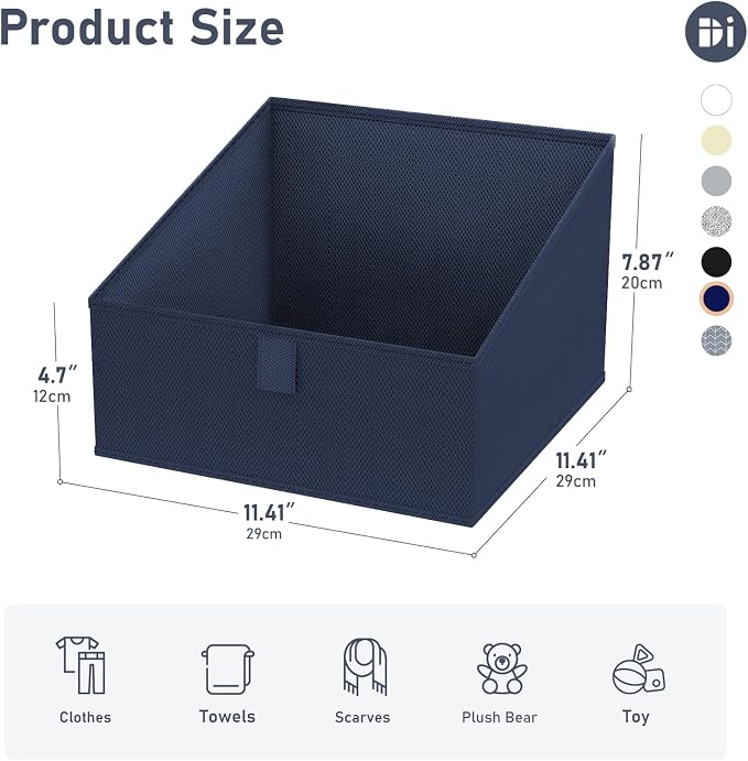DIMJ Closet Storage Bins 8 Pack - Image 2