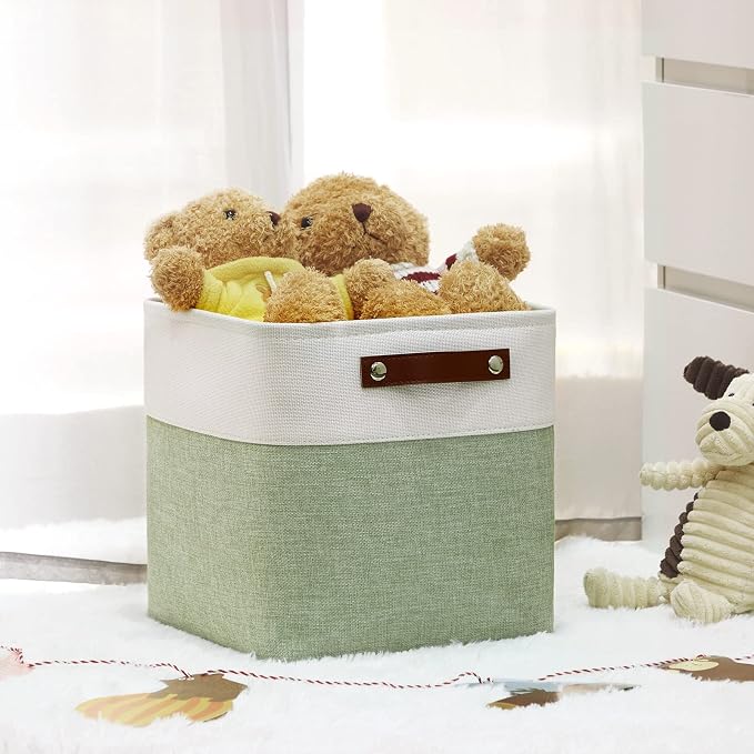 DULLEMELO Storage Baskets for Organizing, Fabric Storage Cubes for Dog Toy Box - Image 2