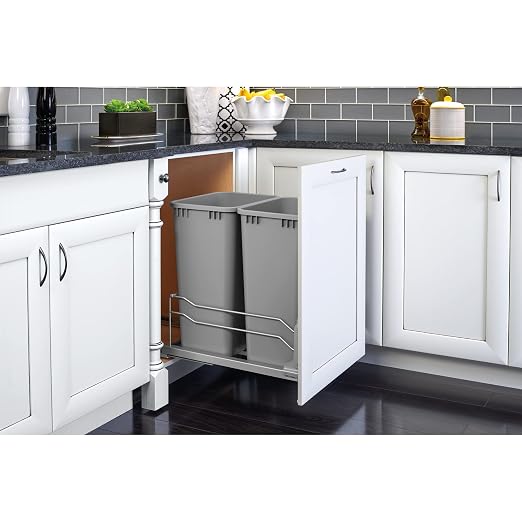 Rev-A-Shelf Double Pullout Trash - Image 7