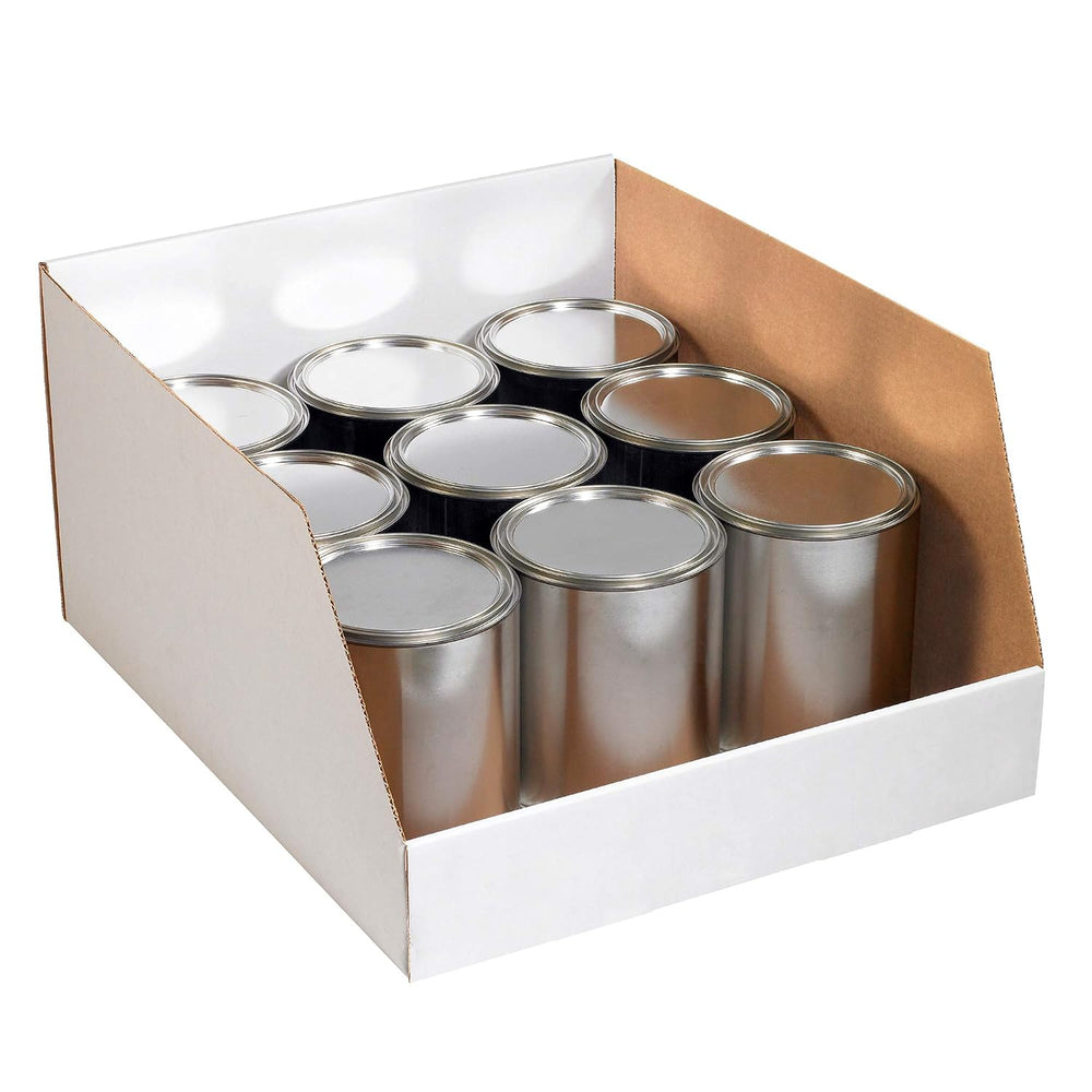 Box USA Storage Bins, 10x12x8 Inch, Medium, 25-Pack