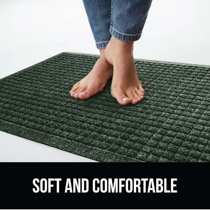 GORILLA GRIP Front Door Mat, Indoor Outdoor Ultra Absorbent HydroAbsorb Doormat - Image 7