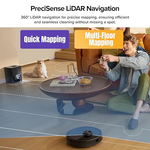 roborock Q7 M5+ Robot Vacuum and Mop, Upgraded from Q5 Max+, 7 Weeks - Image 6