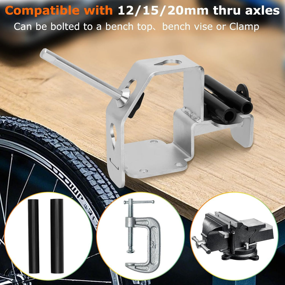 Upgrade Bicycle Wheel Holder, Bicycle Tire Repair Stand