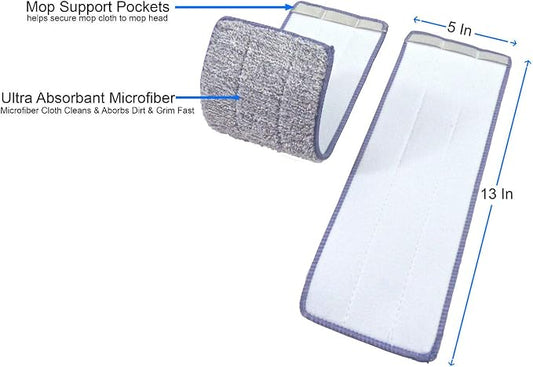 Bulletproof Microfiber Mop Replacement Heads - Image 2