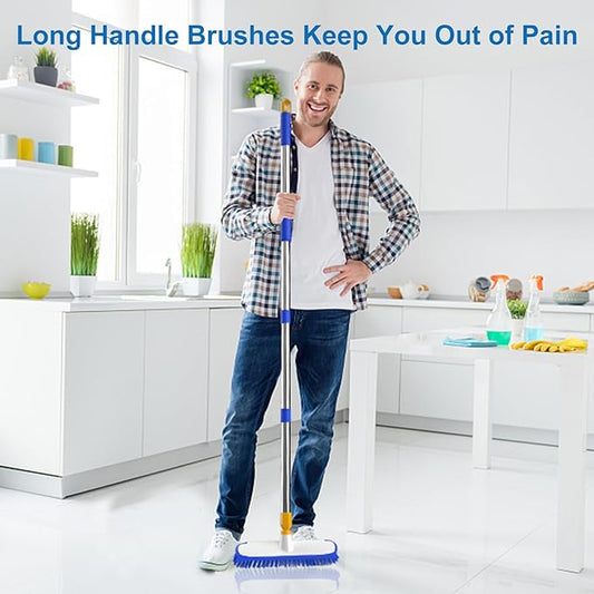 ITTAR 12" Wide Floor Scrub Brush - Image 2