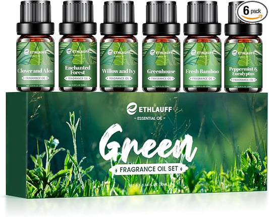 Fragrance Oils Set, Essential Oils by Ethlauff