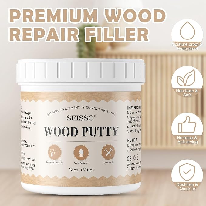 SEISSO Wood Filler & Putty - Image 5