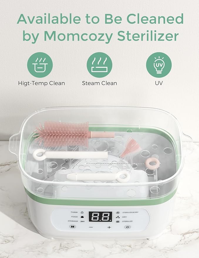 Momcozy Baby Bottle Brush Set, Cleaner Kit - Image 5