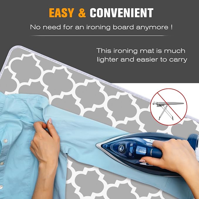 Ironing Mat, Portable Ironing Pad, 28 x 24 inch Ironing Mat - Image 3