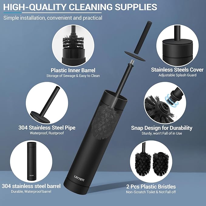 Stainless Steel Toilet Brush - Image 5