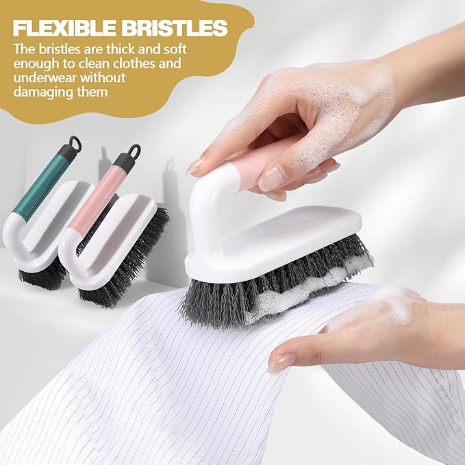 16 Pack Scrub Brush Heavy Duty Cleaning Brushes - Image 4