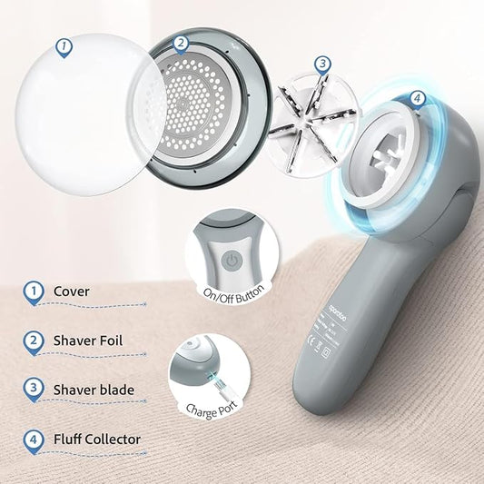 Fabric Shaver, Electric Lint Remover Shaver - Image 2