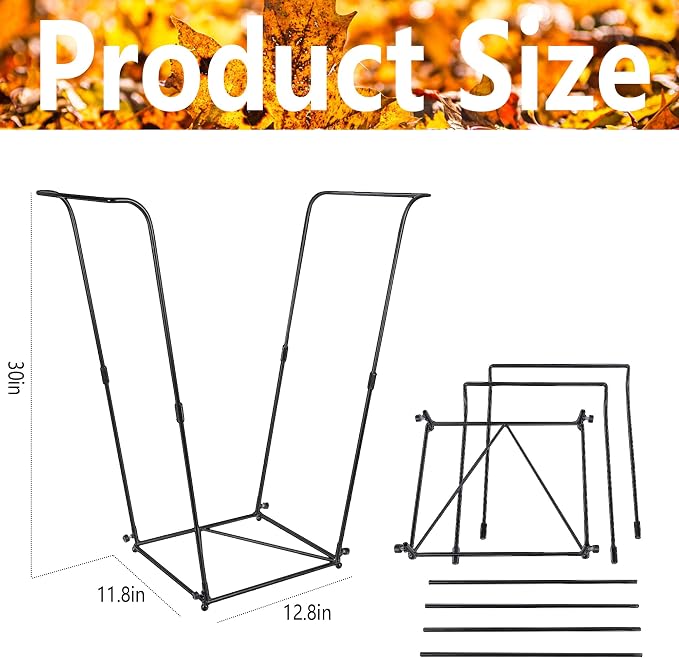 Metal Trash Bag Holder - Image 2