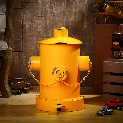 Hoolerry Fire Hydrant Trash Can Retro Creative Garbage Can - Image 6