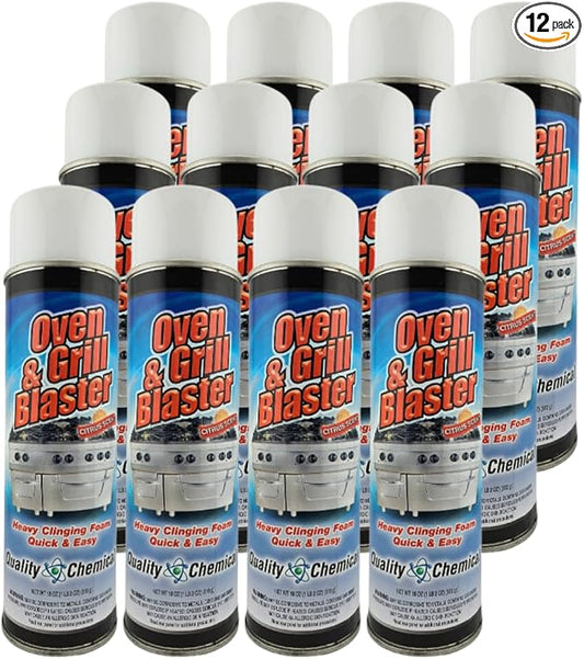 Quality Chemical Oven and Grill Blaster Heavy-Duty Oven Cleaner, Grease and by Quality+Chemical