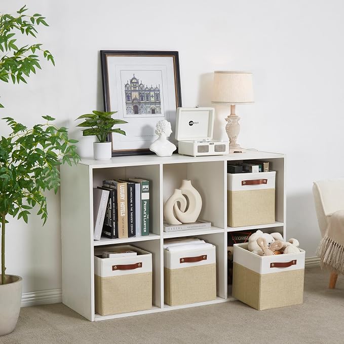 Collapsible Fabric Storage Cube Bins - Image 7