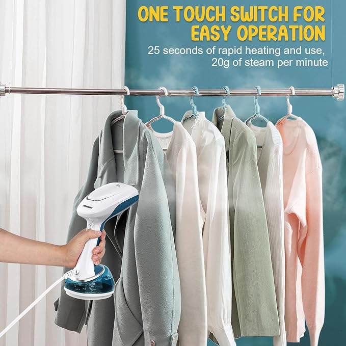 Handheld Steamer for Clothes 1200W, Clothes Steamer - Image 6