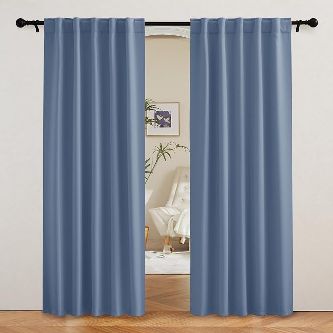 RYB HOME Coastal Blackout Curtains by RYBHOME