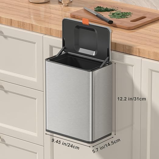 Mbillion Kitchen Compost Bin Hanging Trash Can - Image 5