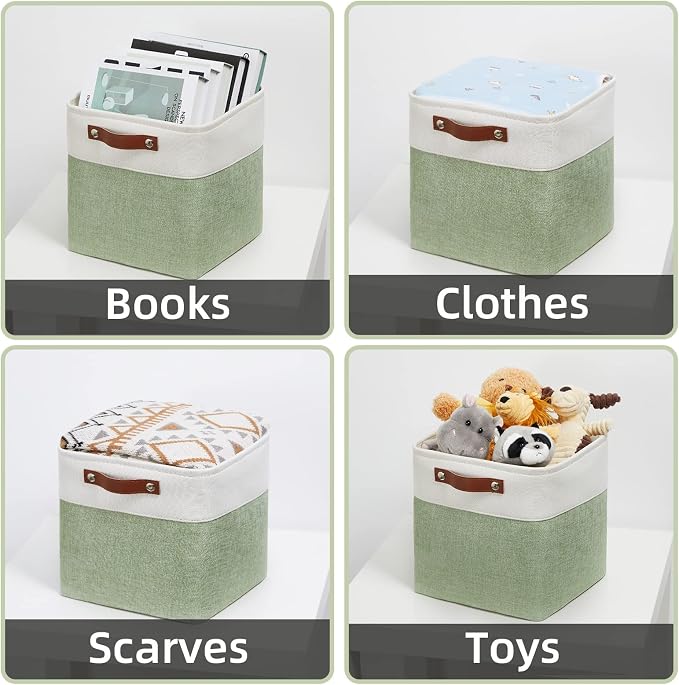 DULLEMELO Storage Baskets for Organizing, Fabric Storage Cubes for Dog Toy Box - Image 4