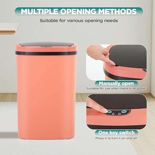 Automatic Motion Sensor Bathroom Trash Can - Image 4