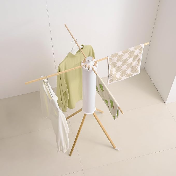 Clothes Drying Rack 4 Legs, Laundry Hanger Dryer Rack, Portable Drying Rack - Image 7
