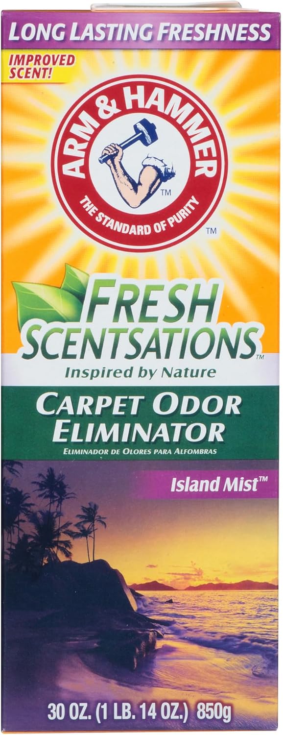 Arm Hammer Carpet Odor Elimantor, Island Mist 30 oz.