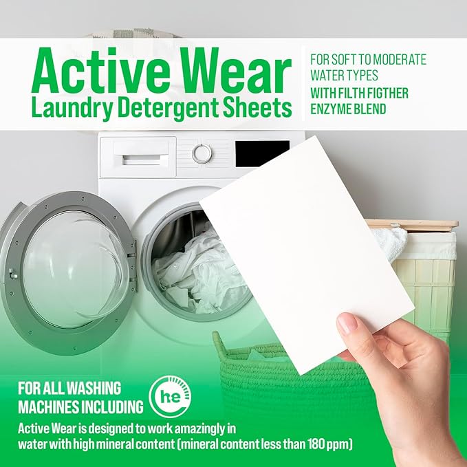 Rockin' Green Active Wear Travel Laundry Detergent Sheets - Image 8