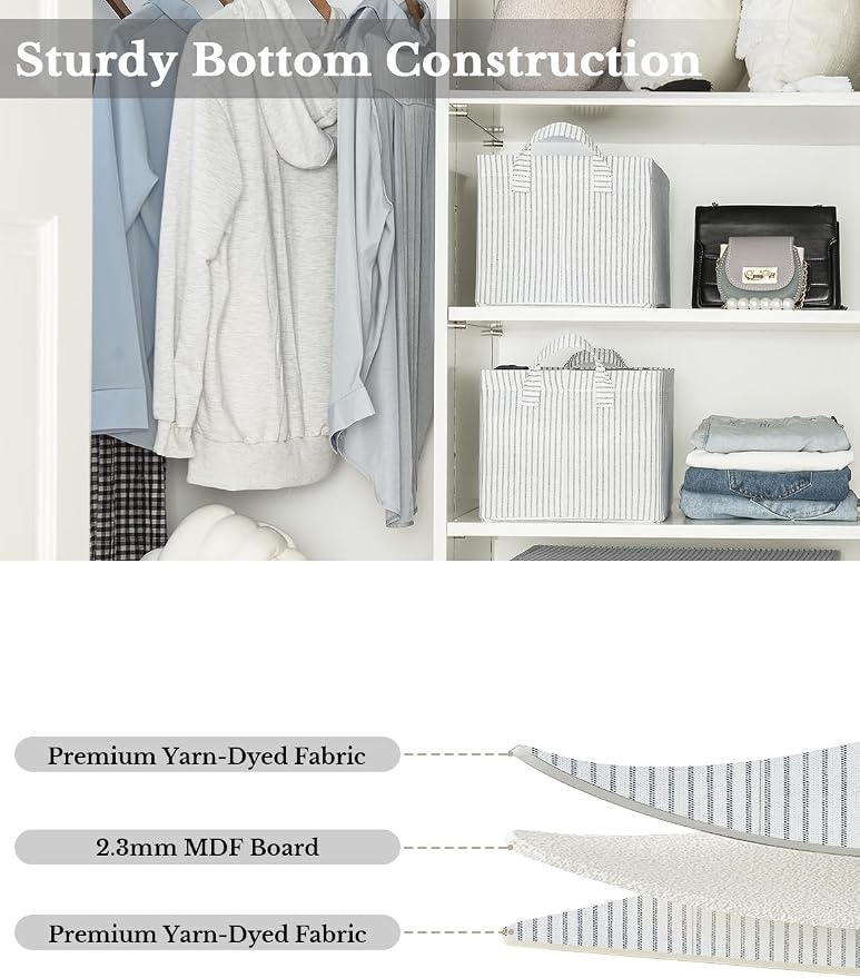 StorageWorks Storage Bins, Fabric Storage Bins - Image 4