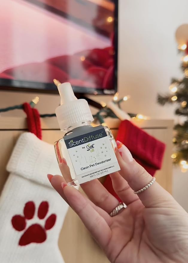 Scent Fill Clean Pet Plug in Air Freshener, 4 Scented Oil Refills - Image 5
