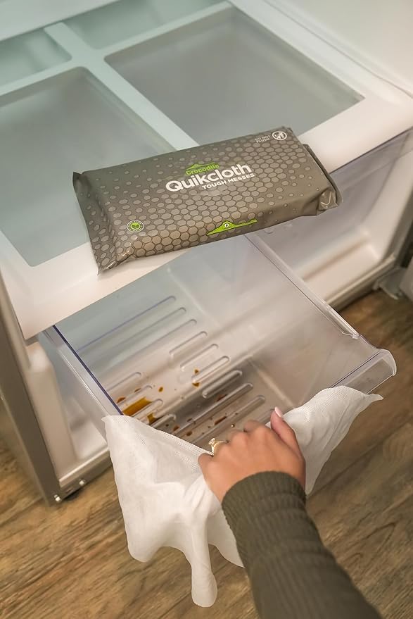 Quikcloth® Tough Messes – Plant-Based, Plastic-Free Cleaning Wipes - Image 7