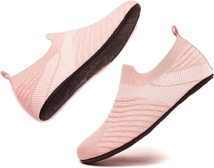 Adult Indoor House Slippers Socks Lightweight Non Slip Grip House Home Shoes - Image 5